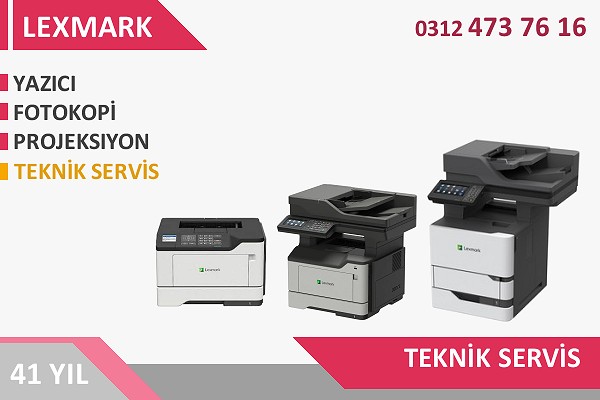 Ankara Lexmark Yazıcı Servisi