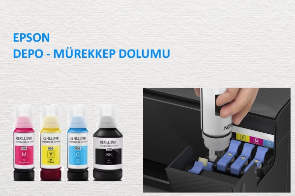 Epson toner dolumu